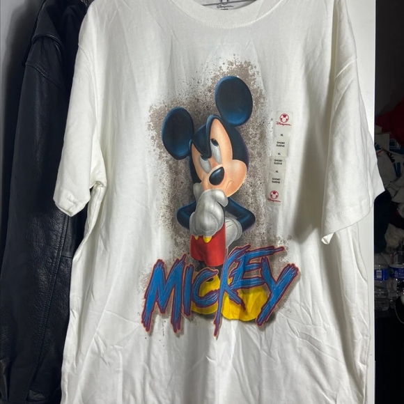 Disney Graffiti Mickey SZ XL NEW SHIRT - Picture 1 of 2